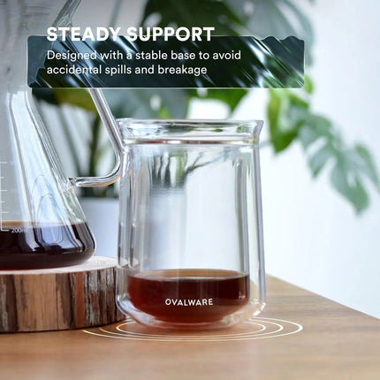 Double Wall Coffee Tasting Glass - 350mL/12oz (set of 2)