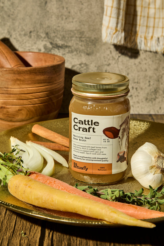 Its Actually Co. Reviving Halal Beef Bone Broth