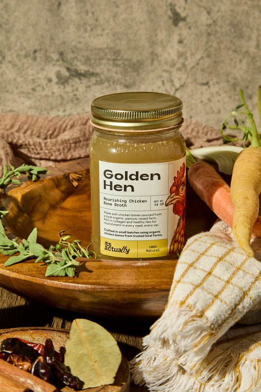 Its Actually Co. Nourishing Halal Chicken Bone Broth