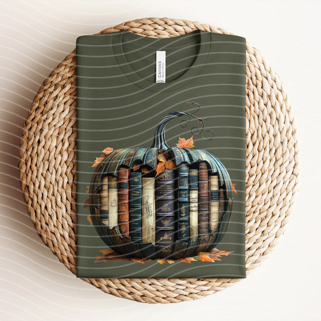 Book Pumpkin Graphic Tee