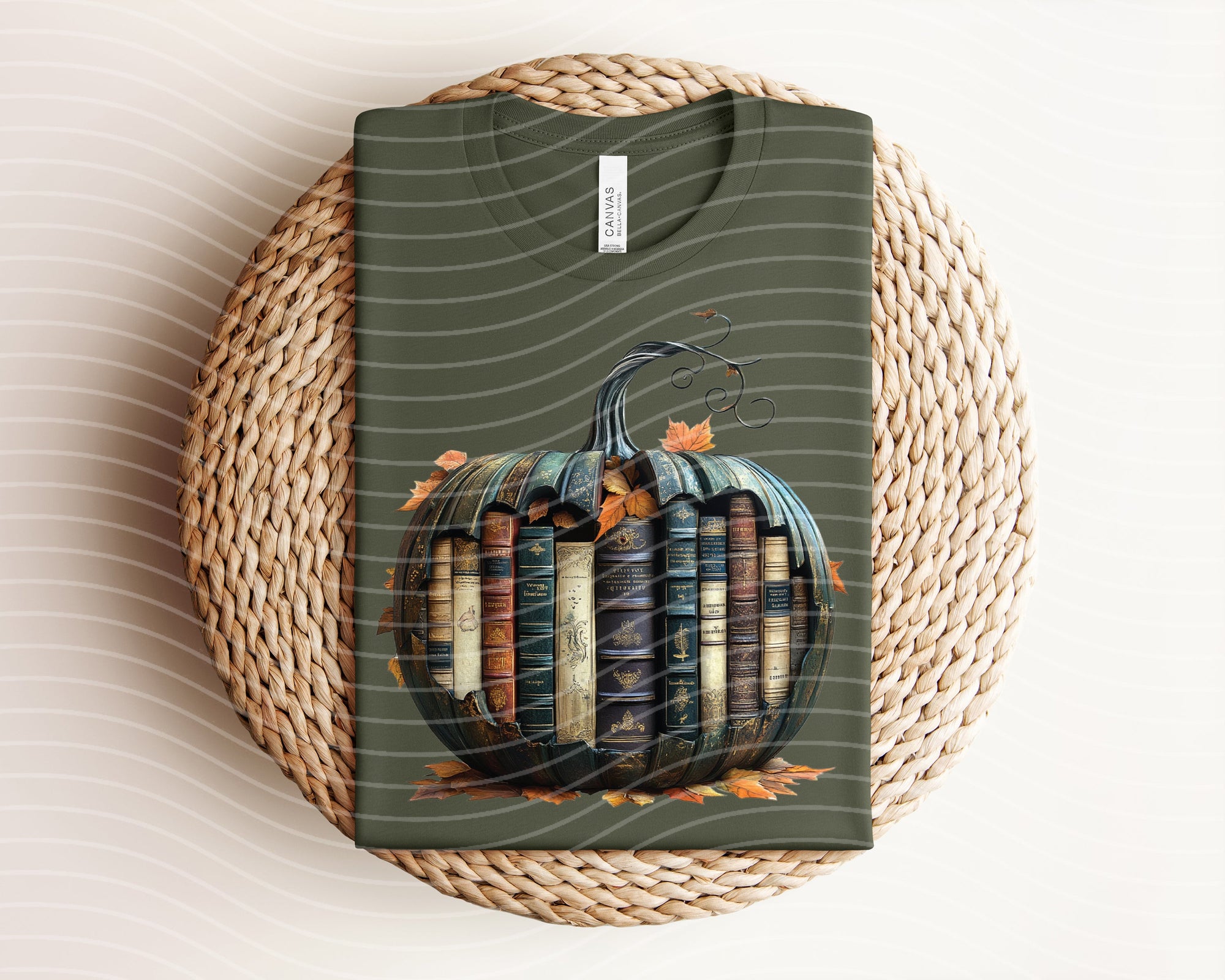 Book Pumpkin Graphic Tee