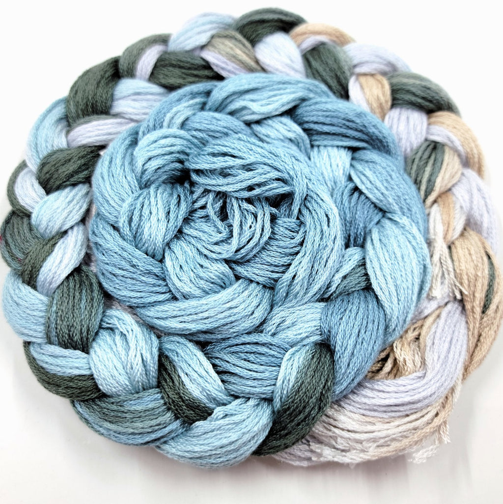 Winter Mix (January 2021) - Flower Silk Duo Silk Floss Special Edition