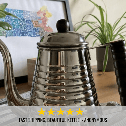 Kalita Wave Stainless Steel Gooseneck Kettle - 1L