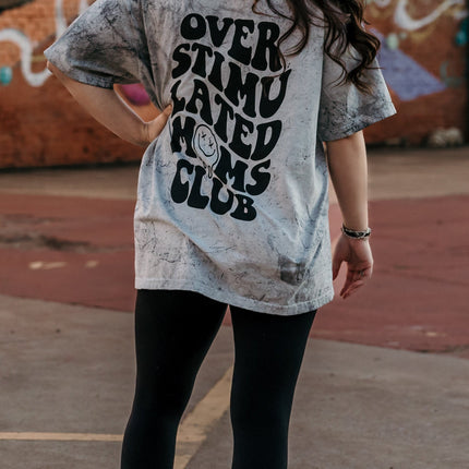 Overstimulated Moms Club Graphic Tee