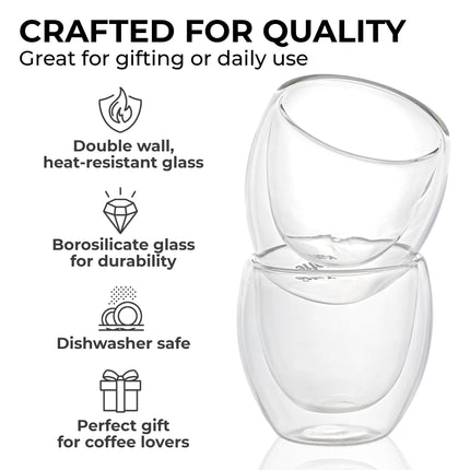 3oz Espresso Cup Set, KF4040