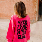 Small / Sweatshirt / Hot Pink