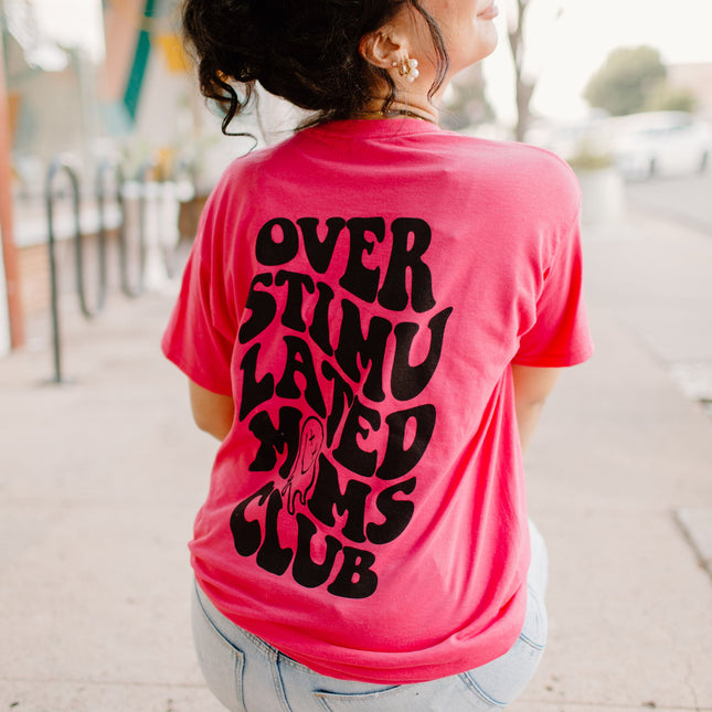 Overstimulated Moms Club Graphic Tee