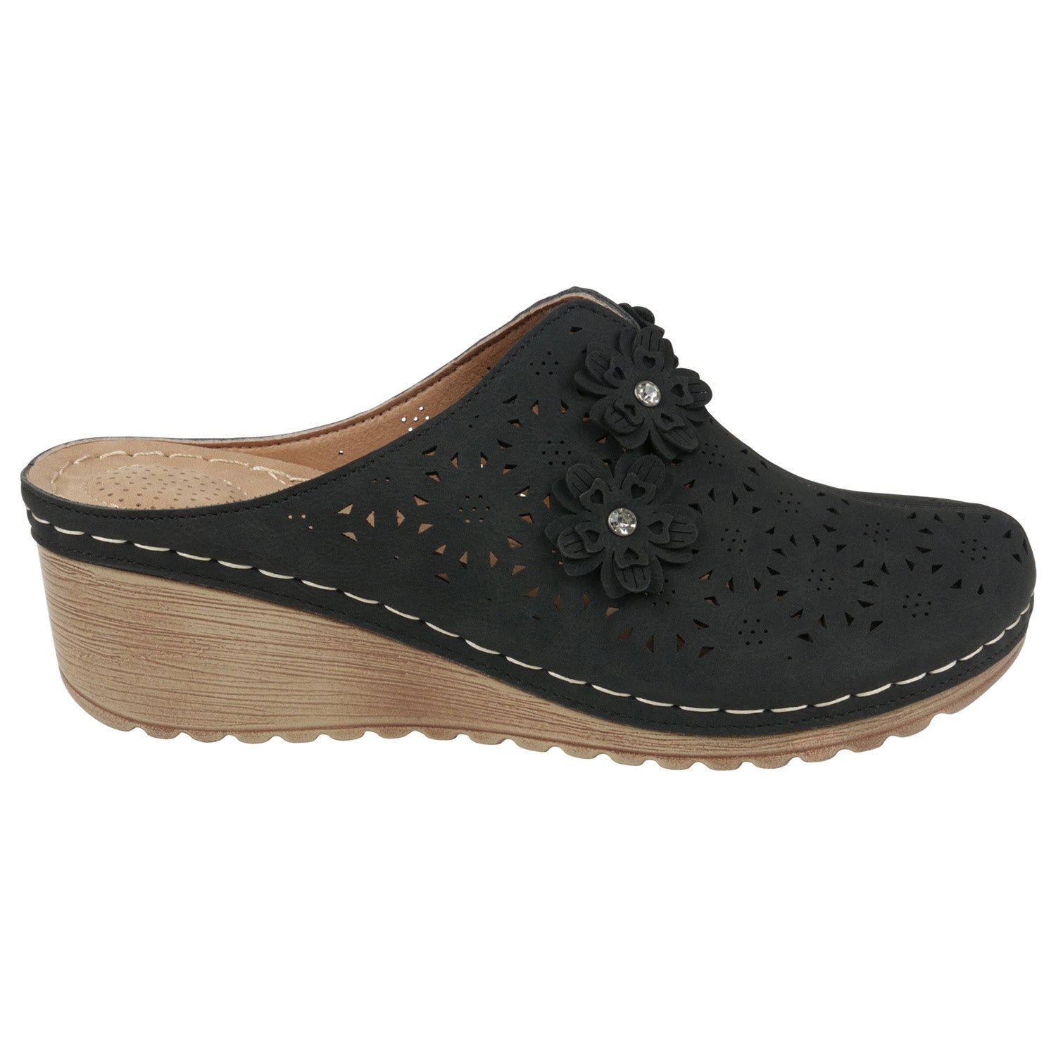 Women's Krista Black Flat
