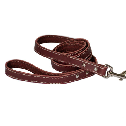 Pro Line Hunting Chocolate Leather Leash