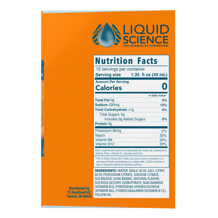 Liquid Science Orange Hydration Pods
