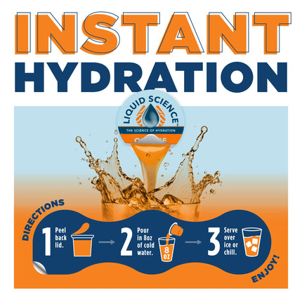 Liquid Science Orange Hydration Pods