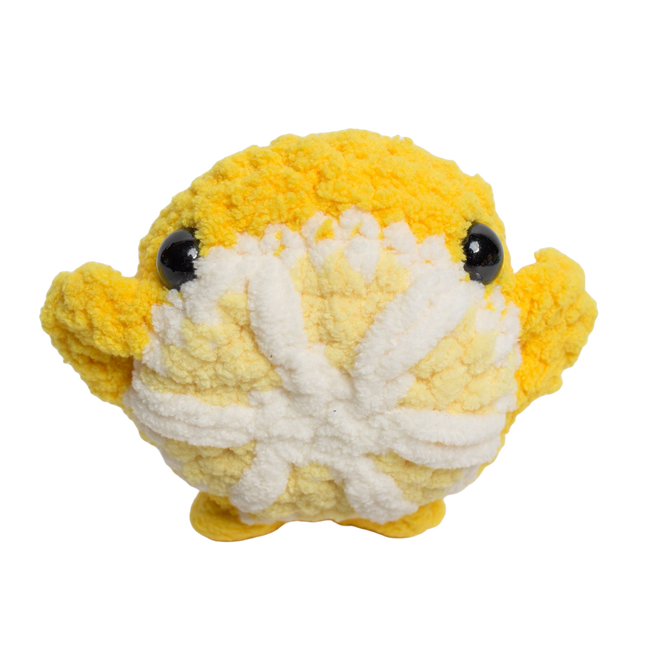Lauren the Lemon Whale Crochet Plushie