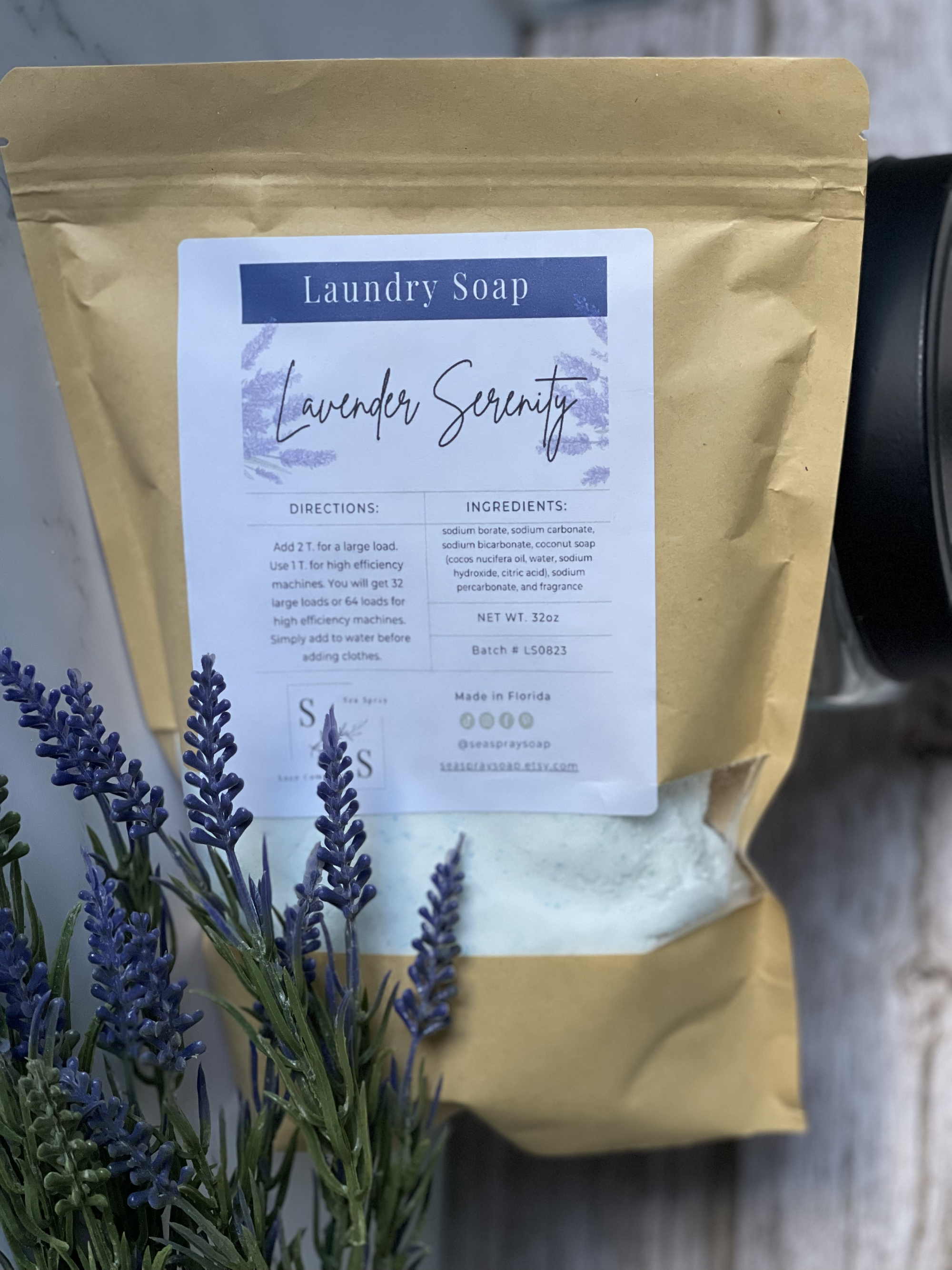 Natural Laundry Soap