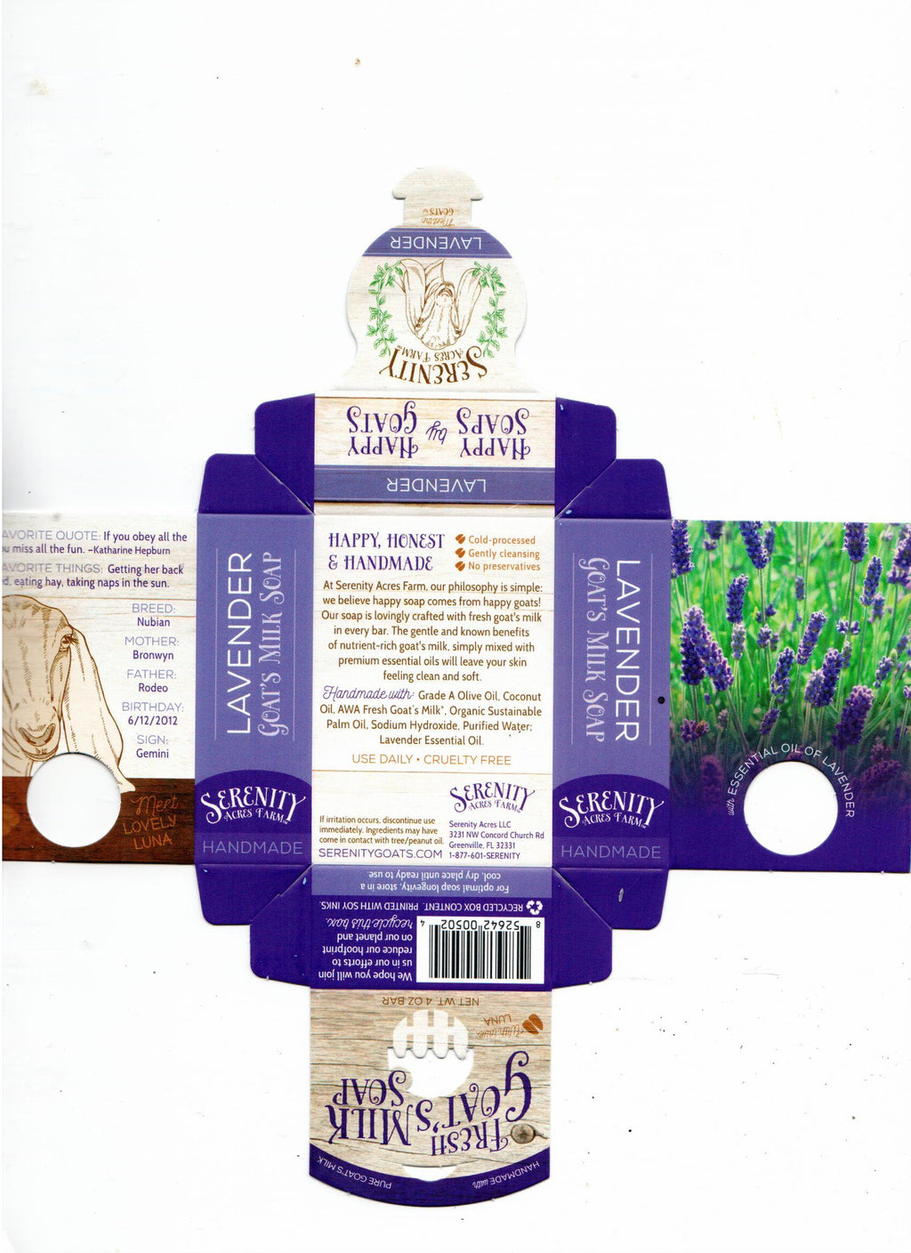 Goat's Milk Soap – Lavender