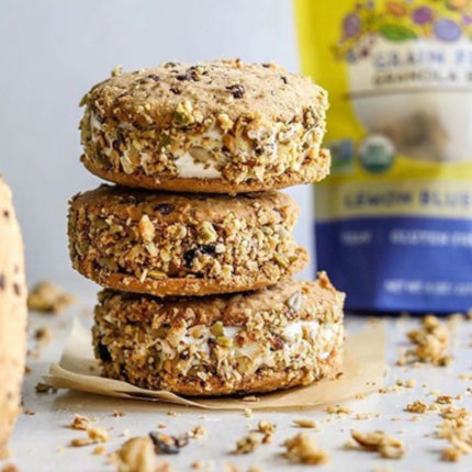 Lemon Blueberry Sprouted Granola