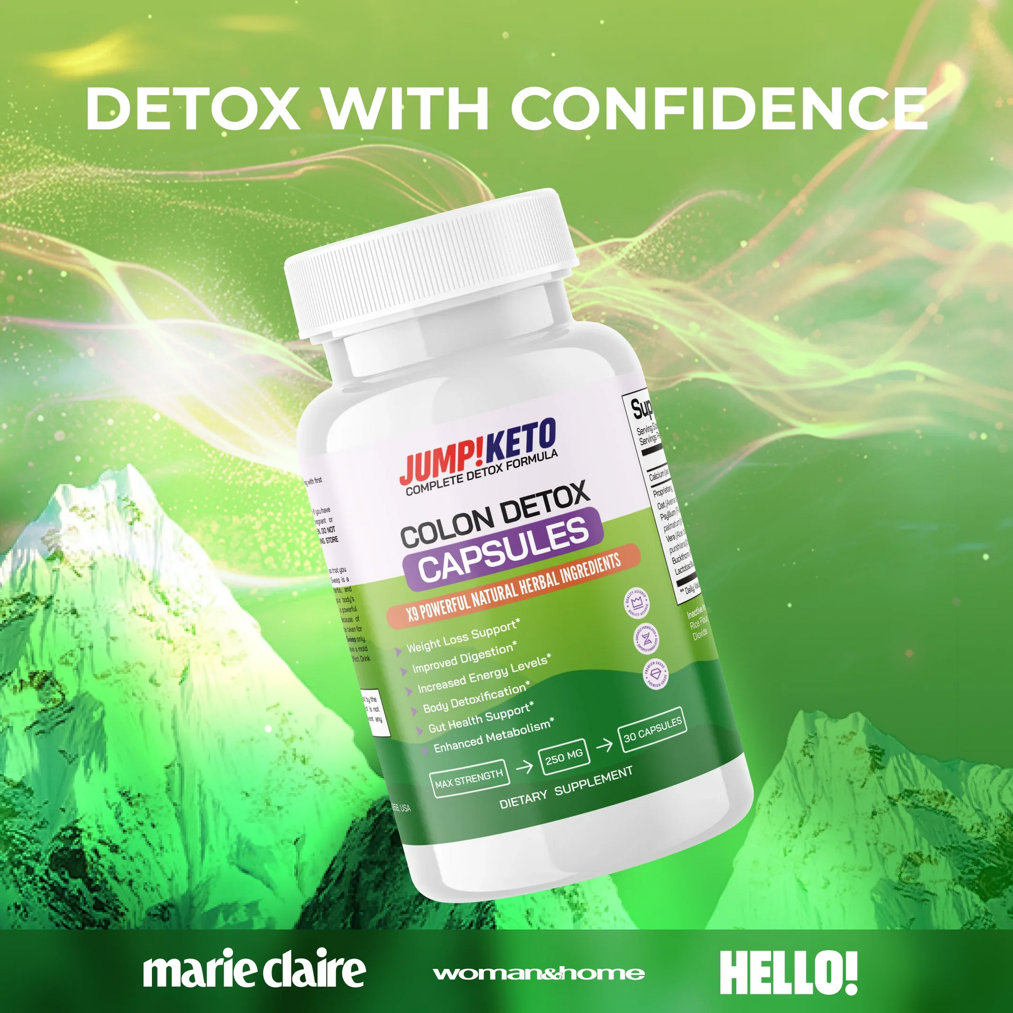 JUMP!KETO Colon Detox Capsules