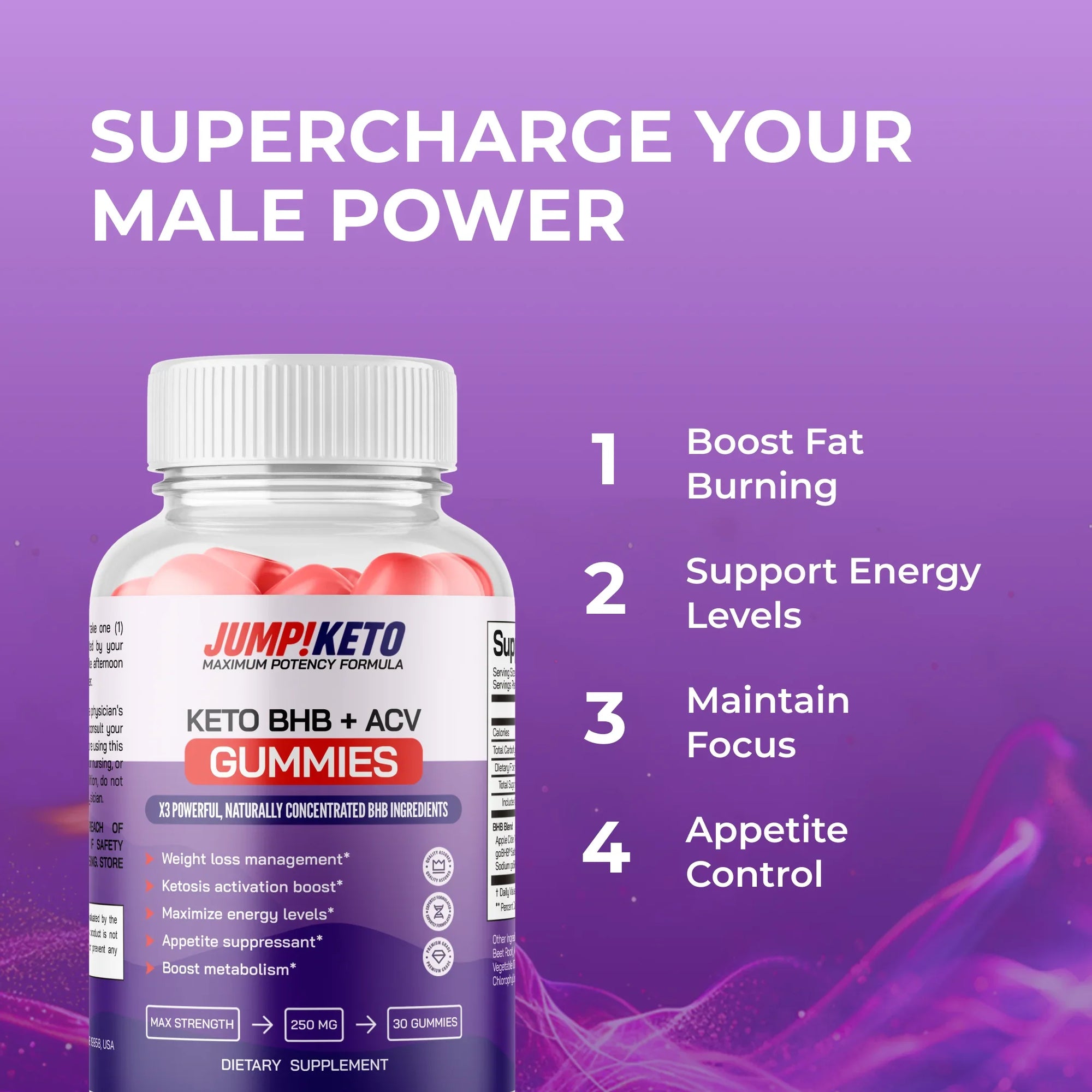 JUMP!KETO BHB + ACV Gummies