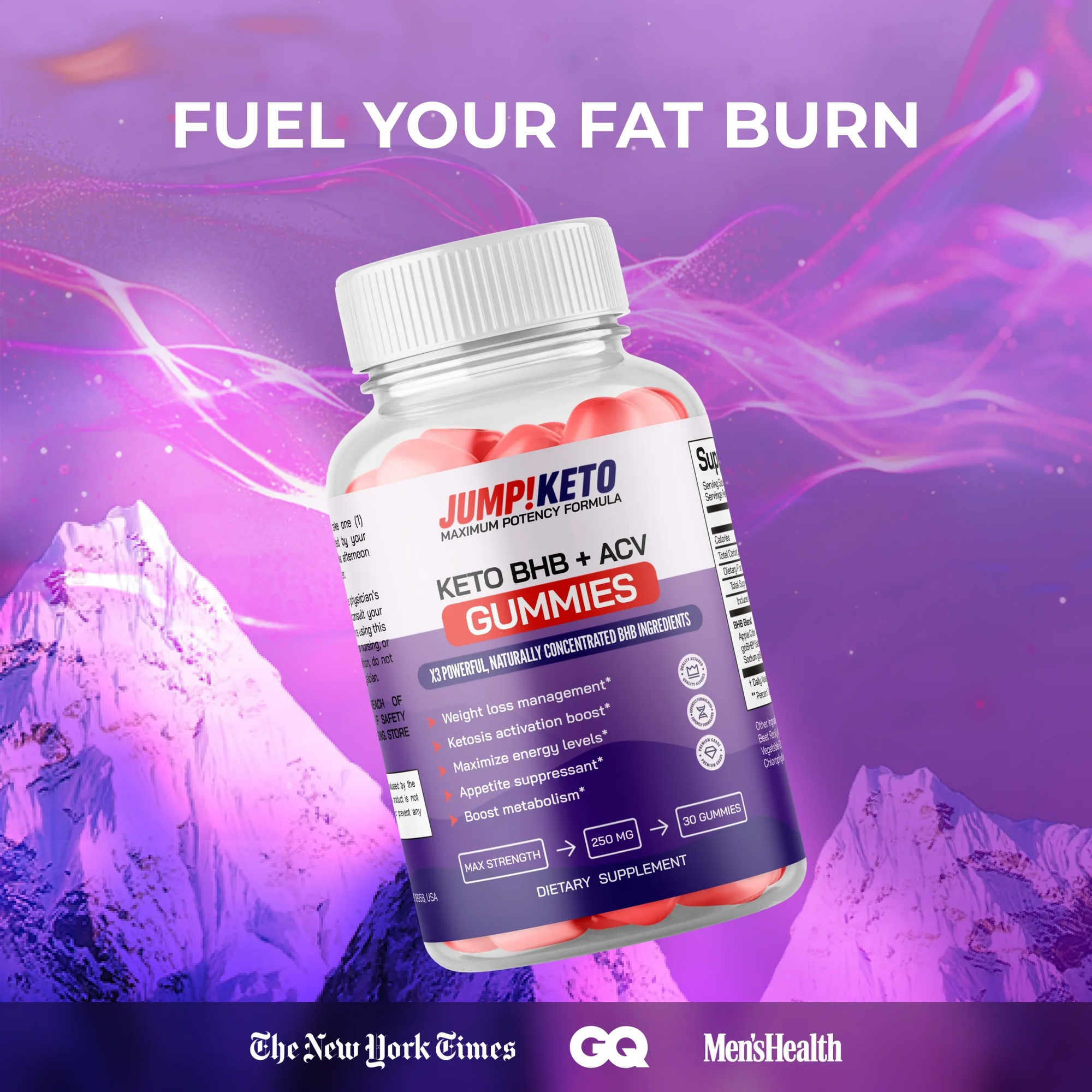 JUMP!KETO BHB + ACV Gummies