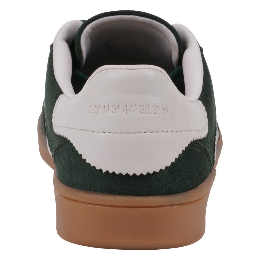 Women's Milan Green Lace Up Sneaker