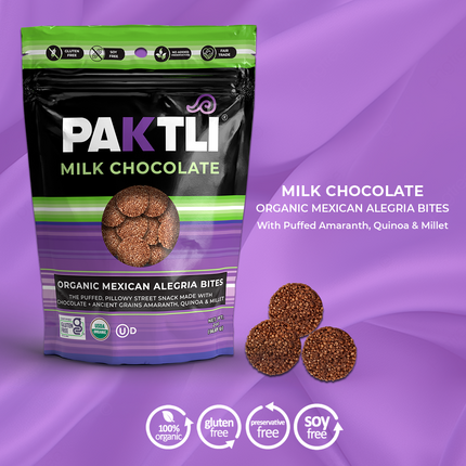 NEW Milk Chocolate Alegria Bites