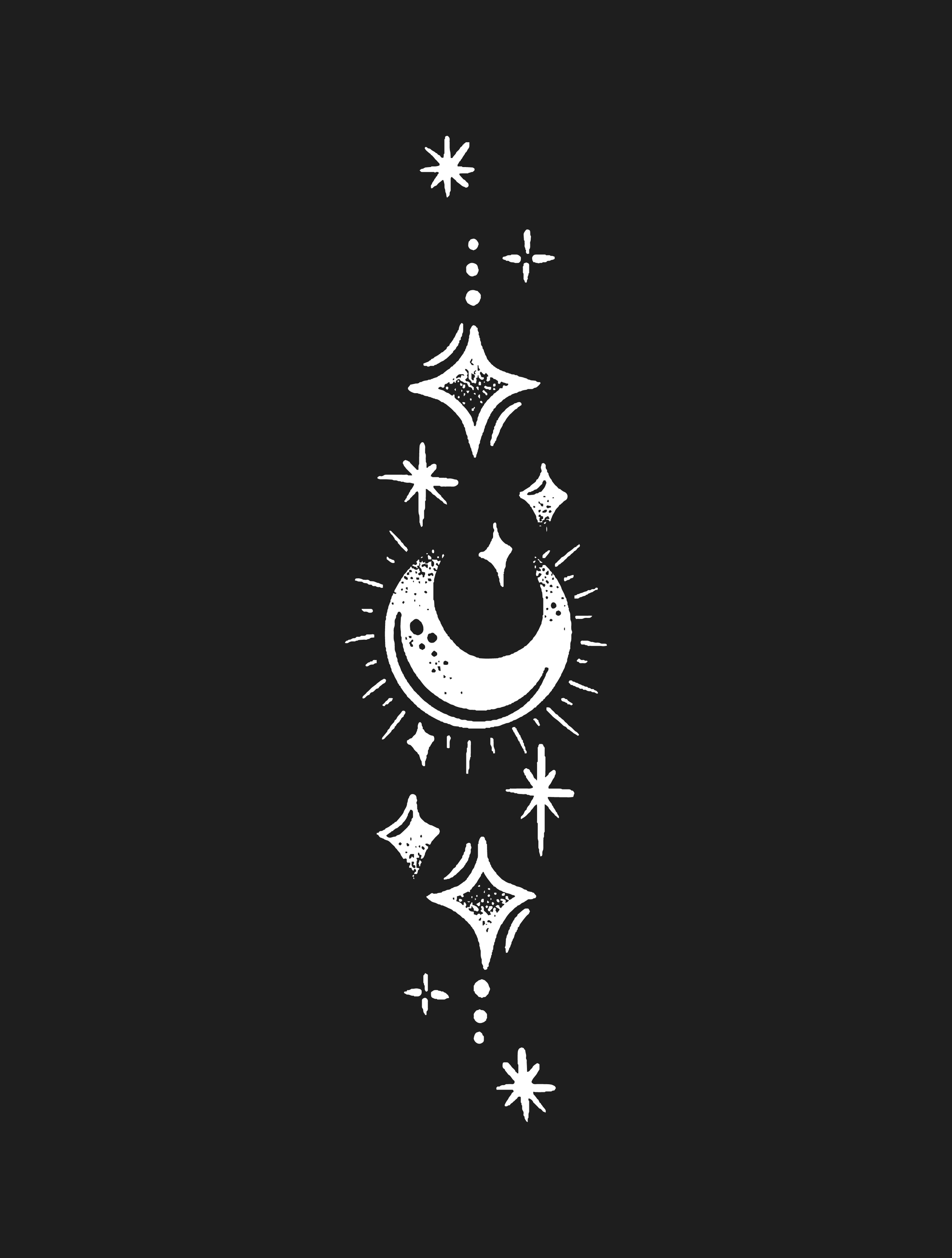 Witchy Moth · Cropped Hoodie