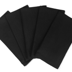 Black / 5 Towels