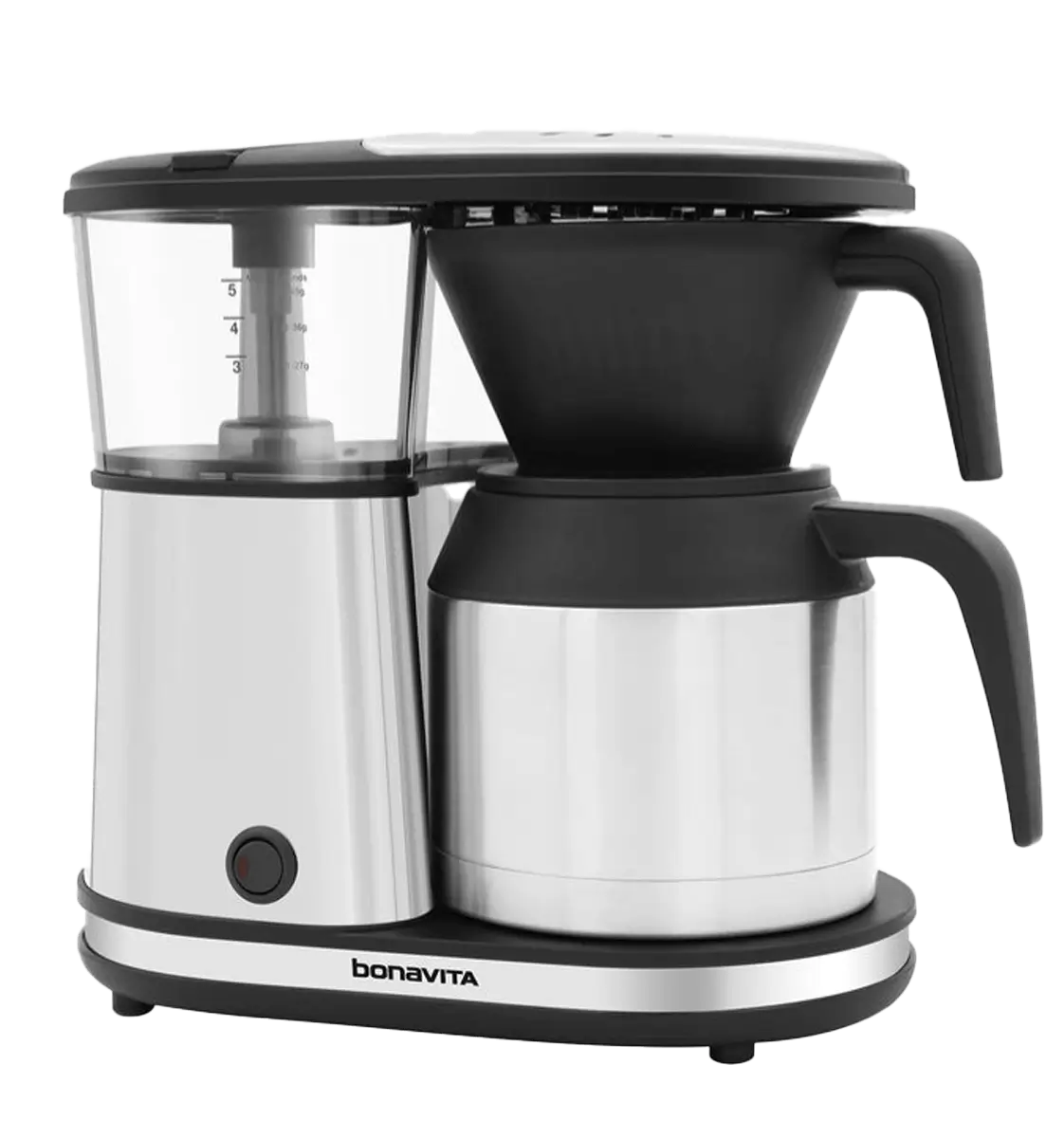 Bonavita 5-Cup Coffee Maker, Thermal Coffee Brewer – Compact Size, Elegant, and Precise, BPA-Free