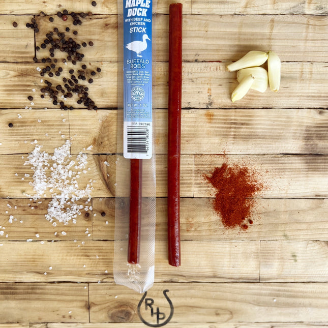 Duck Jerky Stick (Maple-Flavored)