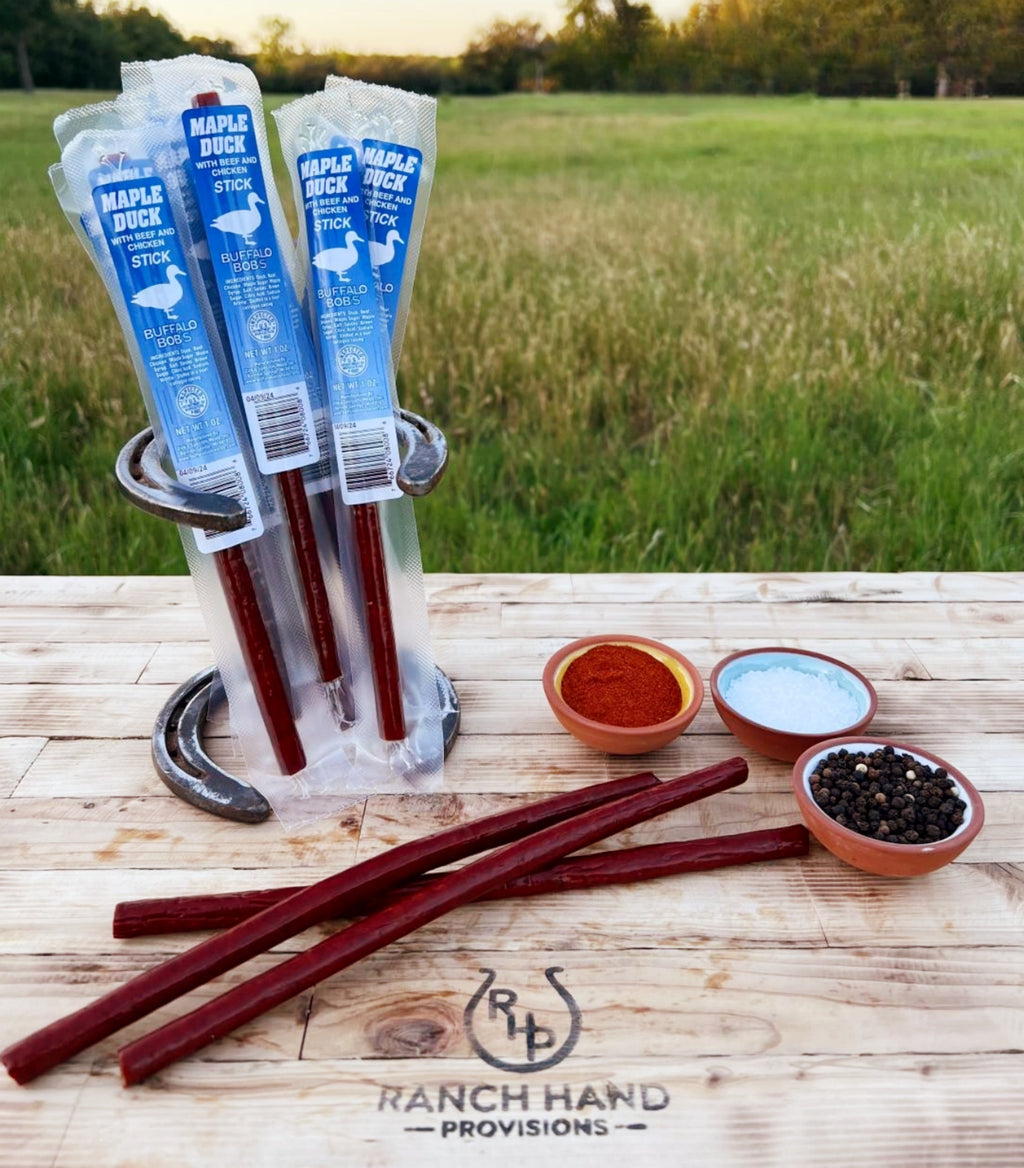 Duck Jerky Stick (Maple-Flavored)