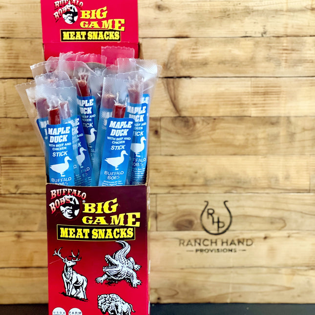 Duck Jerky Stick (Maple-Flavored)