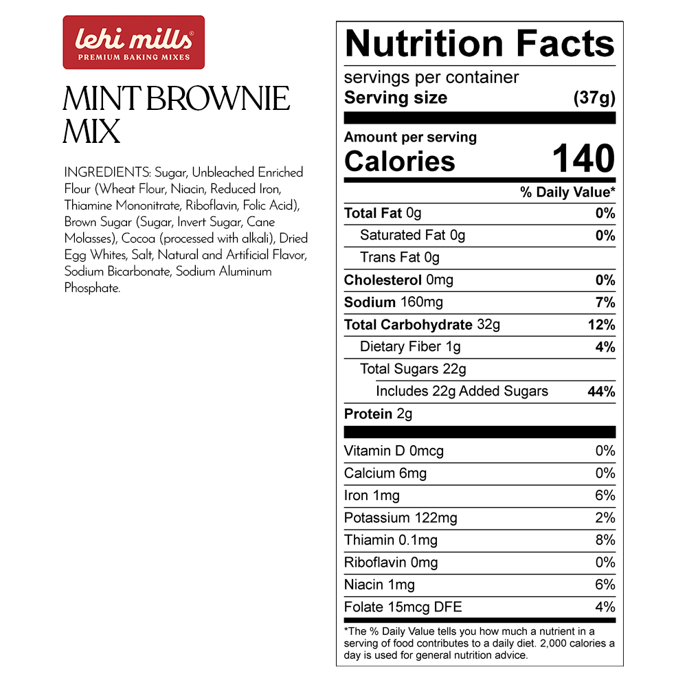Mint Brownie Mix
