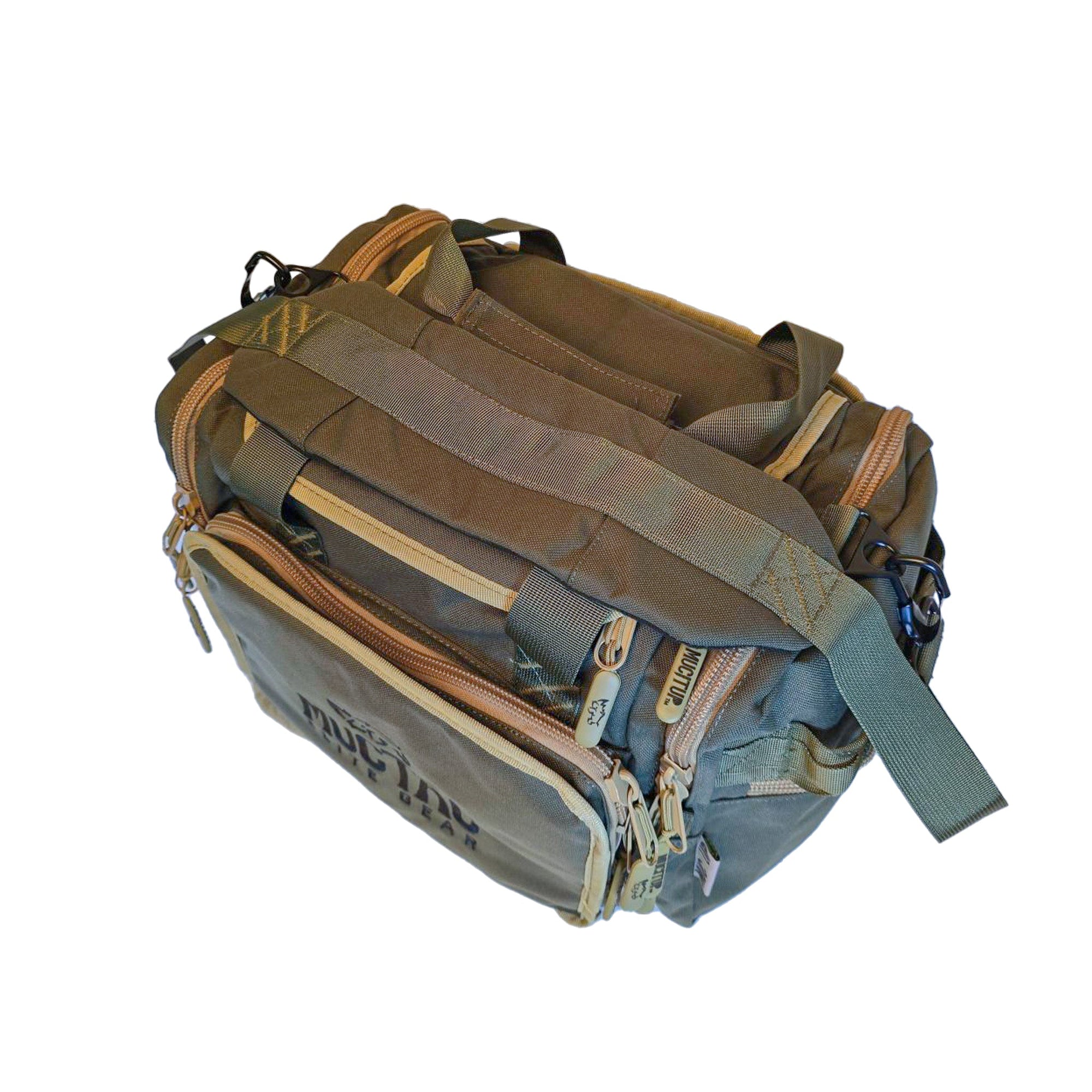 MUCTAC Elite Range Bag 15x10x11 Tactical Gear Organizer w/ MOLLE Panel