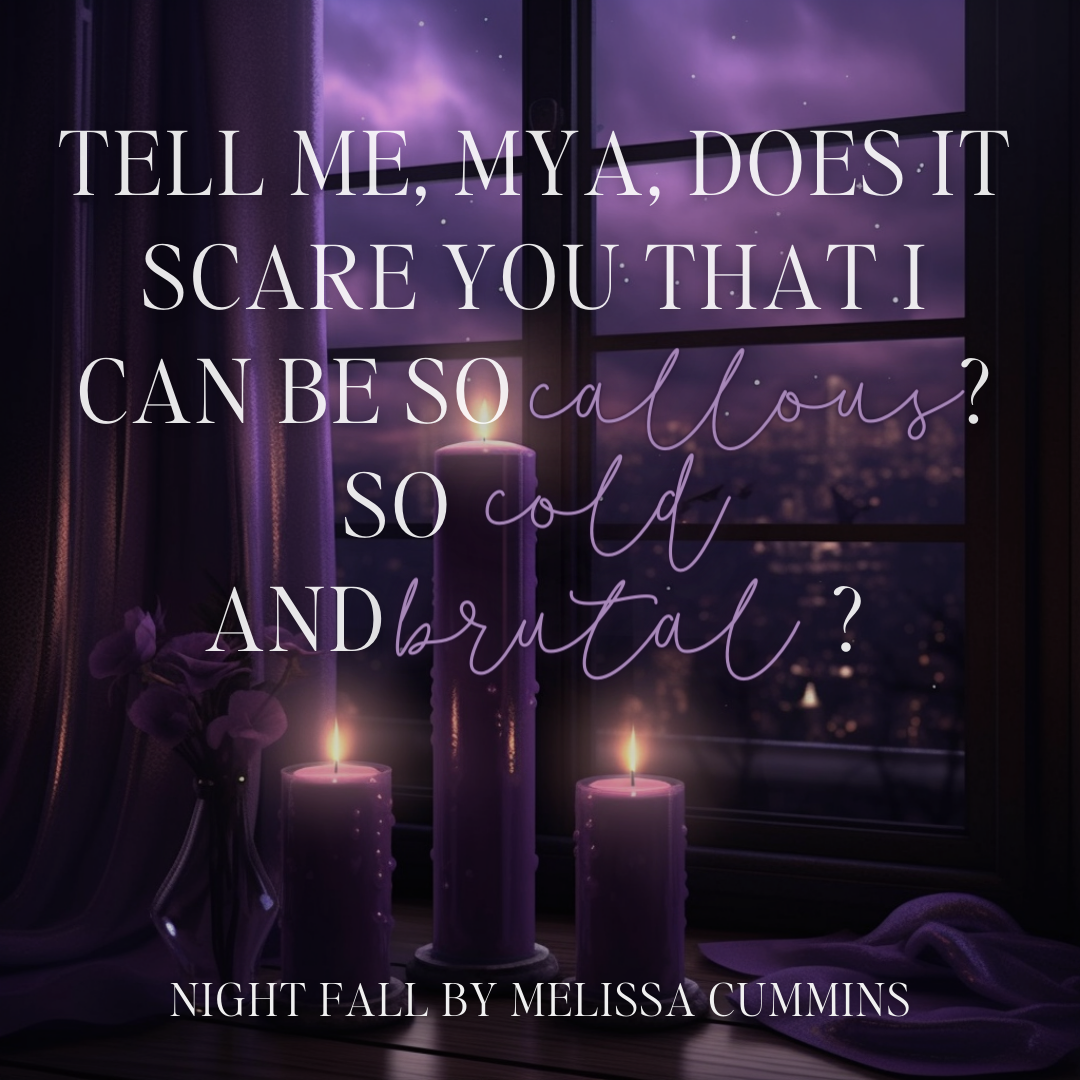 Melissa Cummins Night Fall Paperback