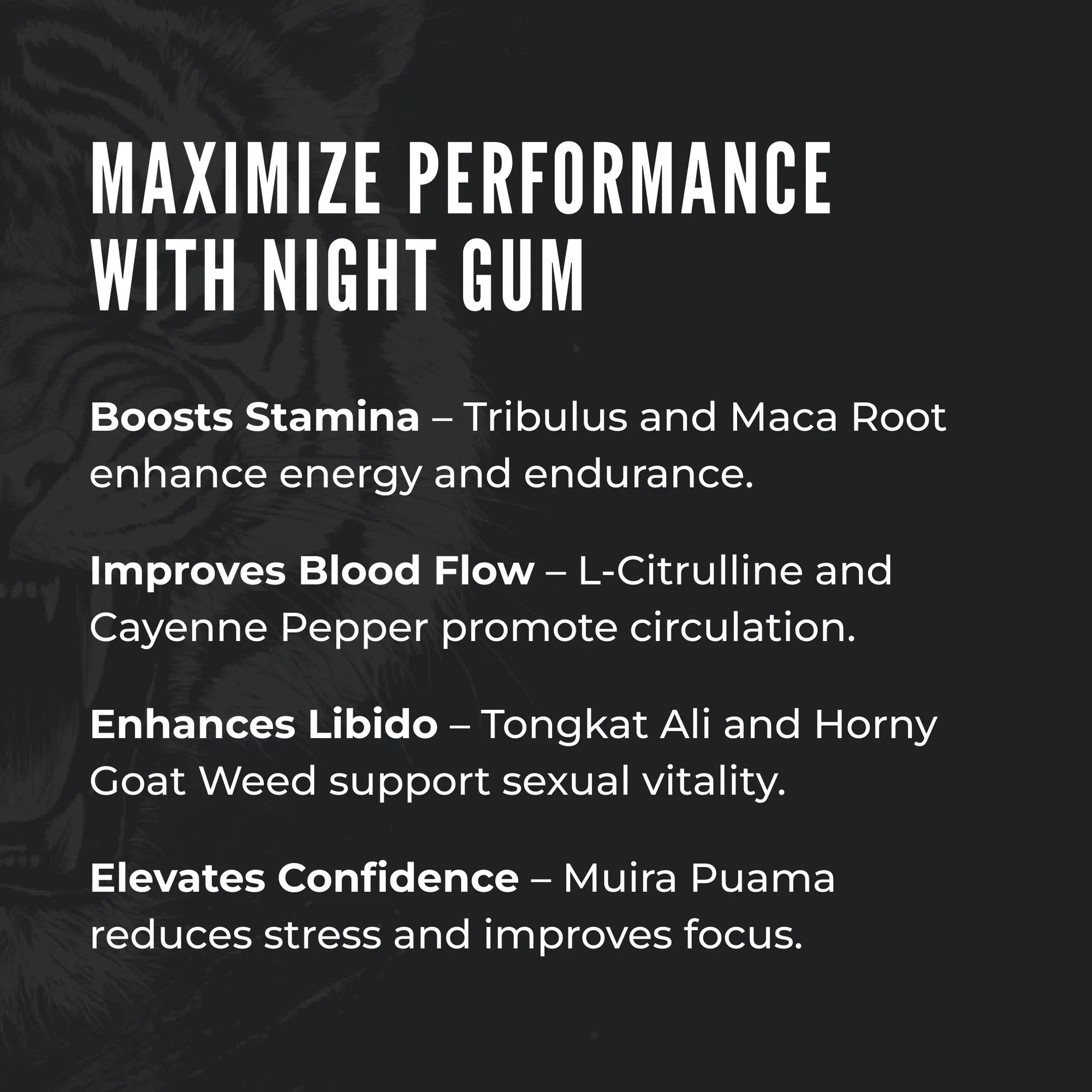 Night Gum Male Power Boost