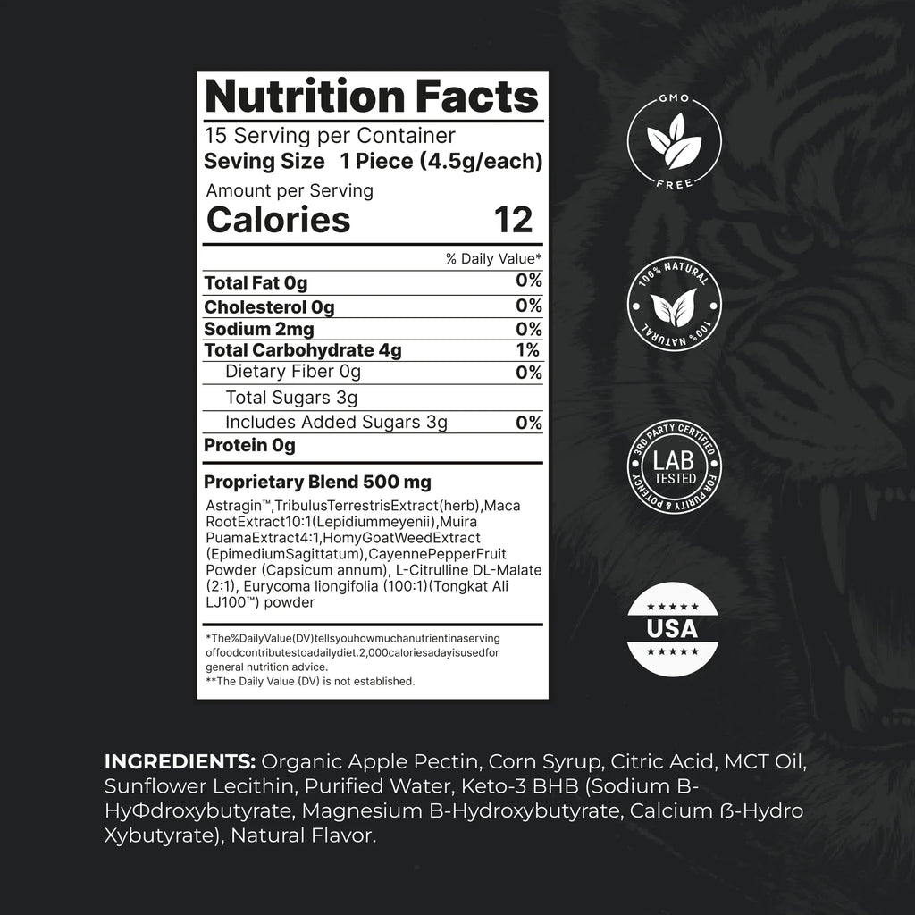 Night Gum Male Power Boost