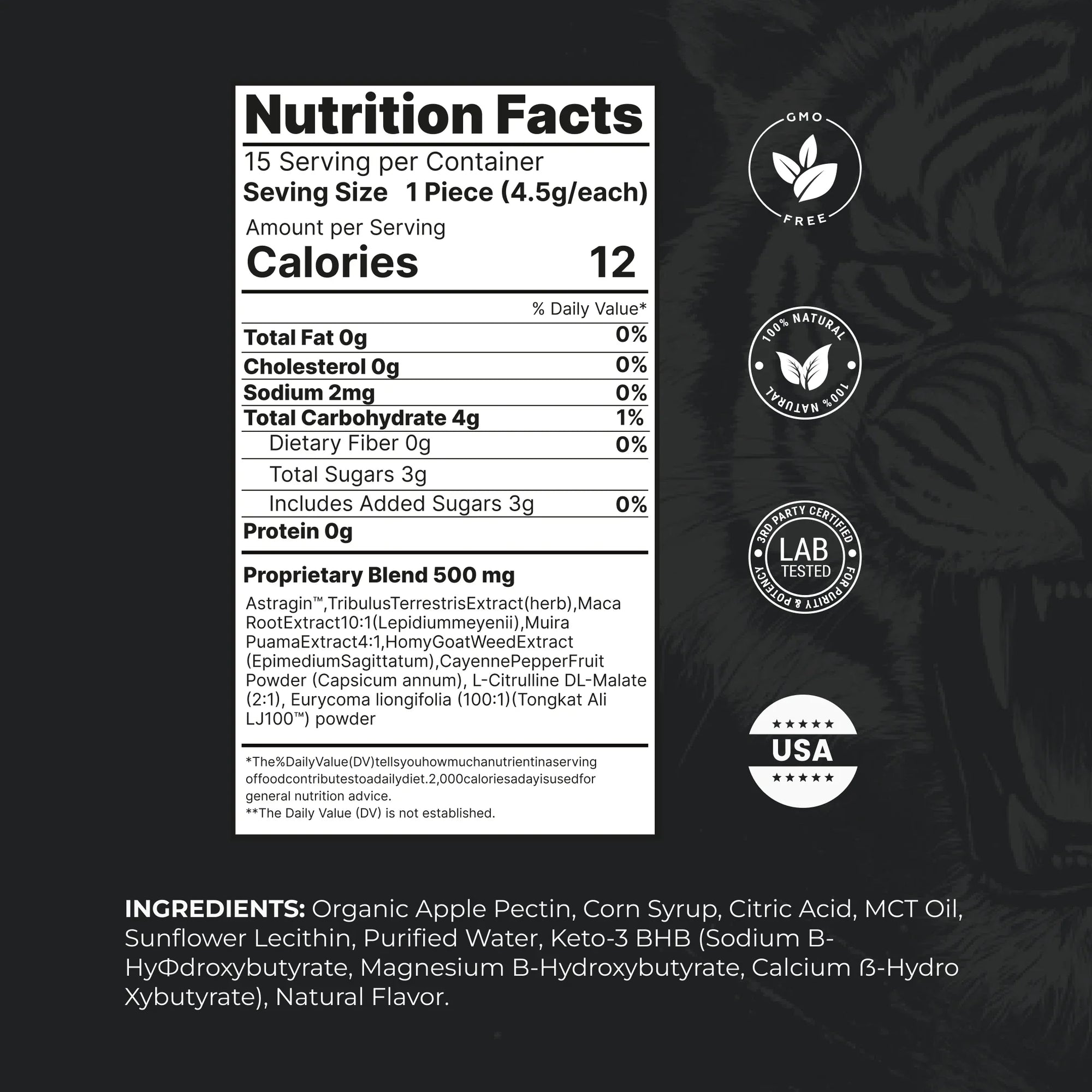 Night Gum Male Power Boost