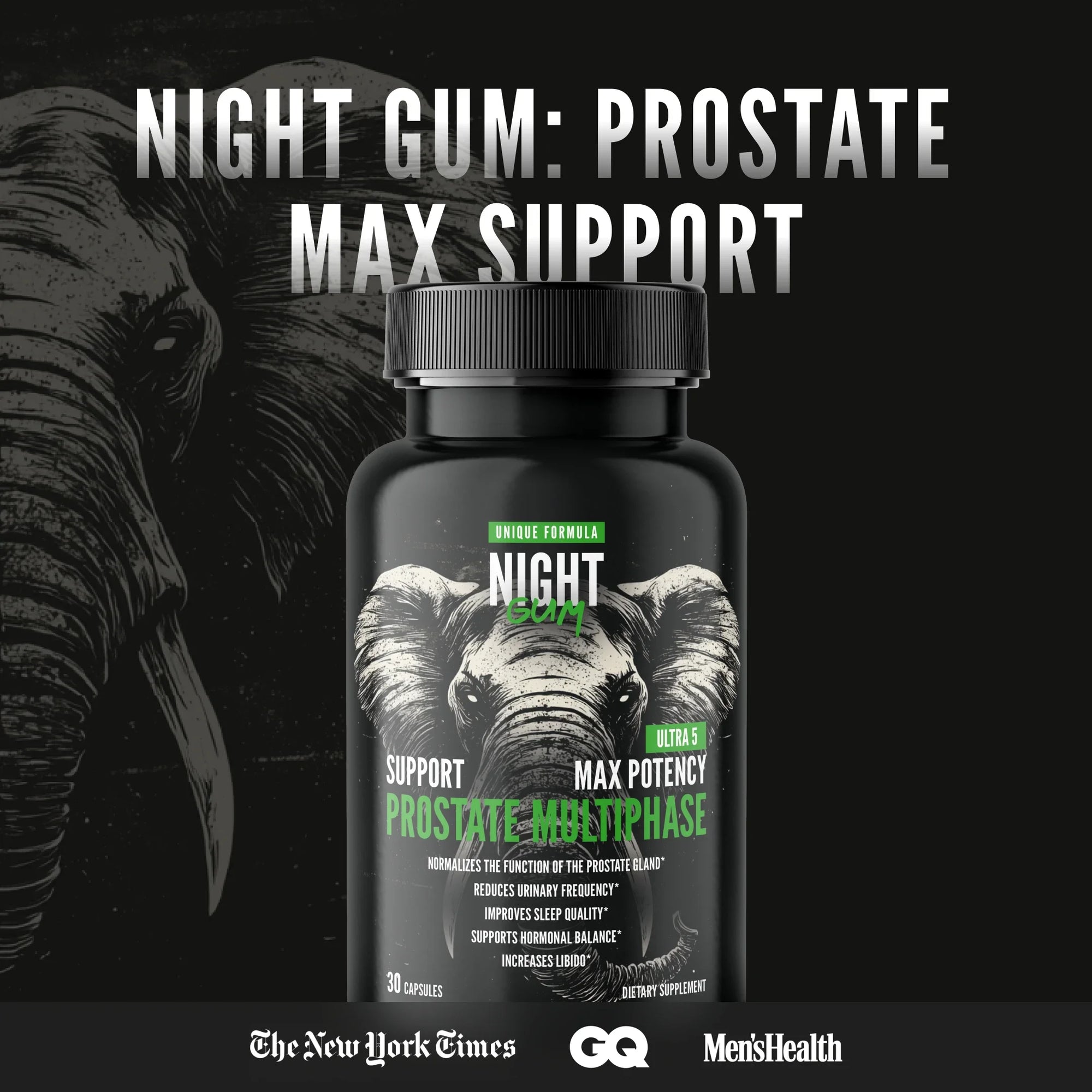 Night Gum Prostate Max Support
