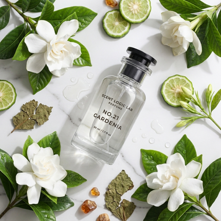 No. 21 Gardenia Unisex Eau de Toilette – 50ml | Scent Logic Lab