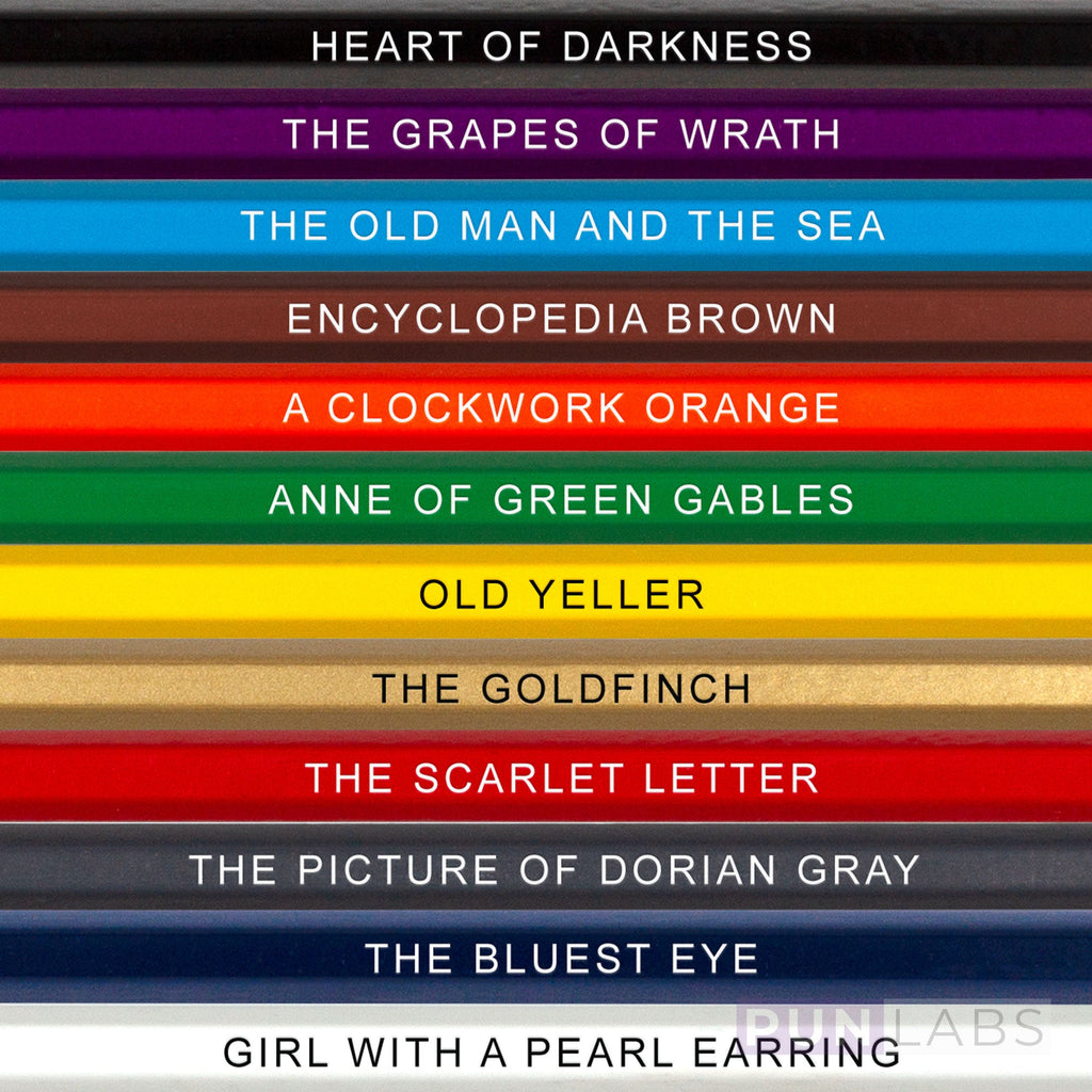 Novel Hues Colored Pencils for Fans of Classic Literature