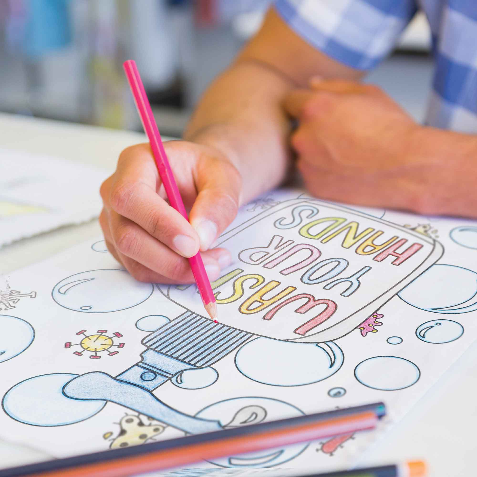 Nurse Colors Colored Pencils & Coloring Pages for Nurses