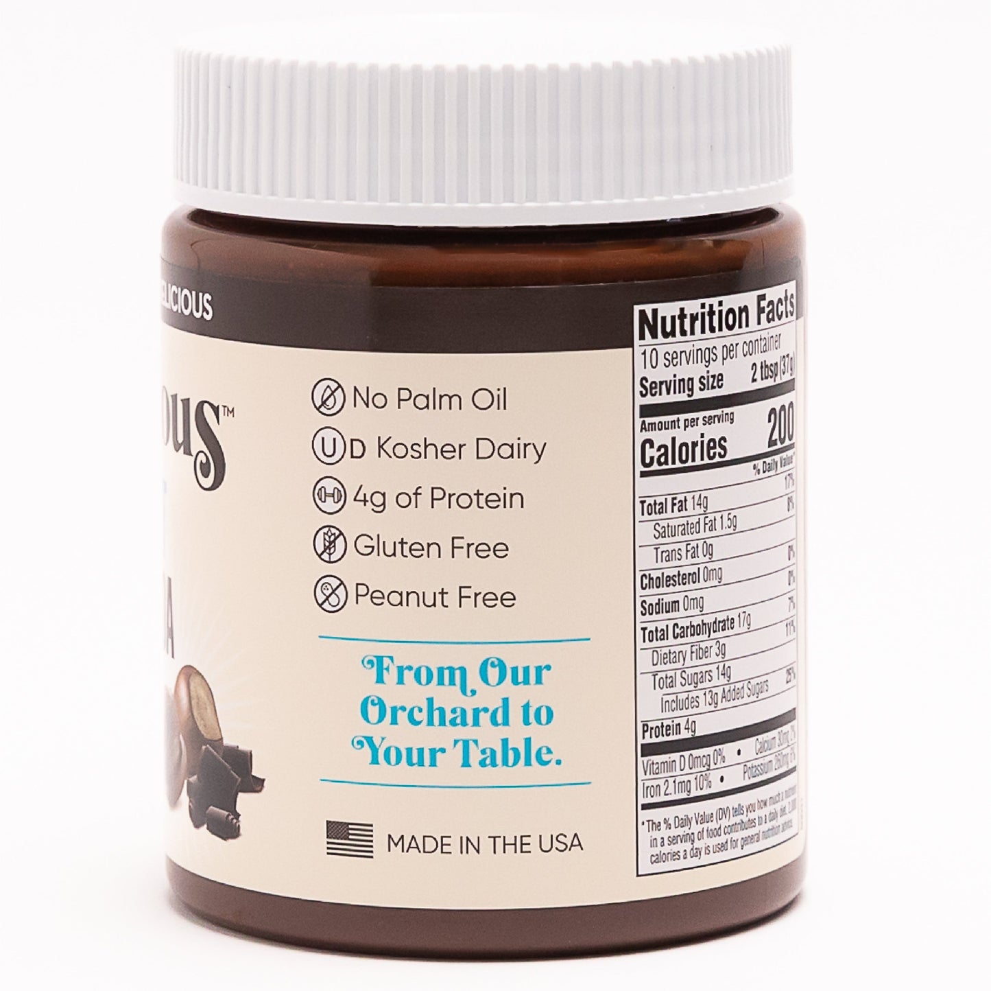 Hazelnut Dark Cocoa Spread (13 oz)