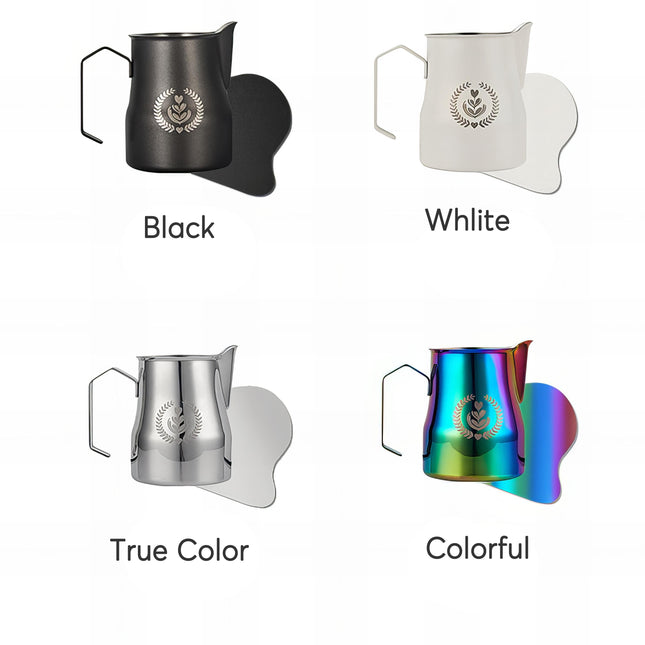 Non-Stick Latte Art Milk Pitcher for Cappuccino
