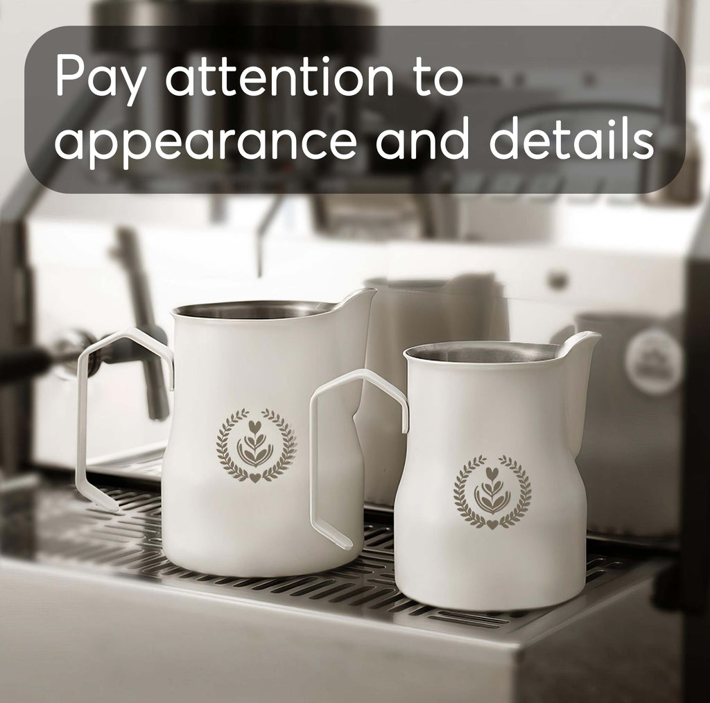 Non-Stick Latte Art Milk Pitcher for Cappuccino