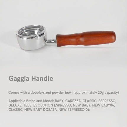 Gaggia Bottomless Portafilter