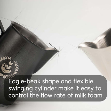 Non-Stick Latte Art Milk Pitcher for Cappuccino