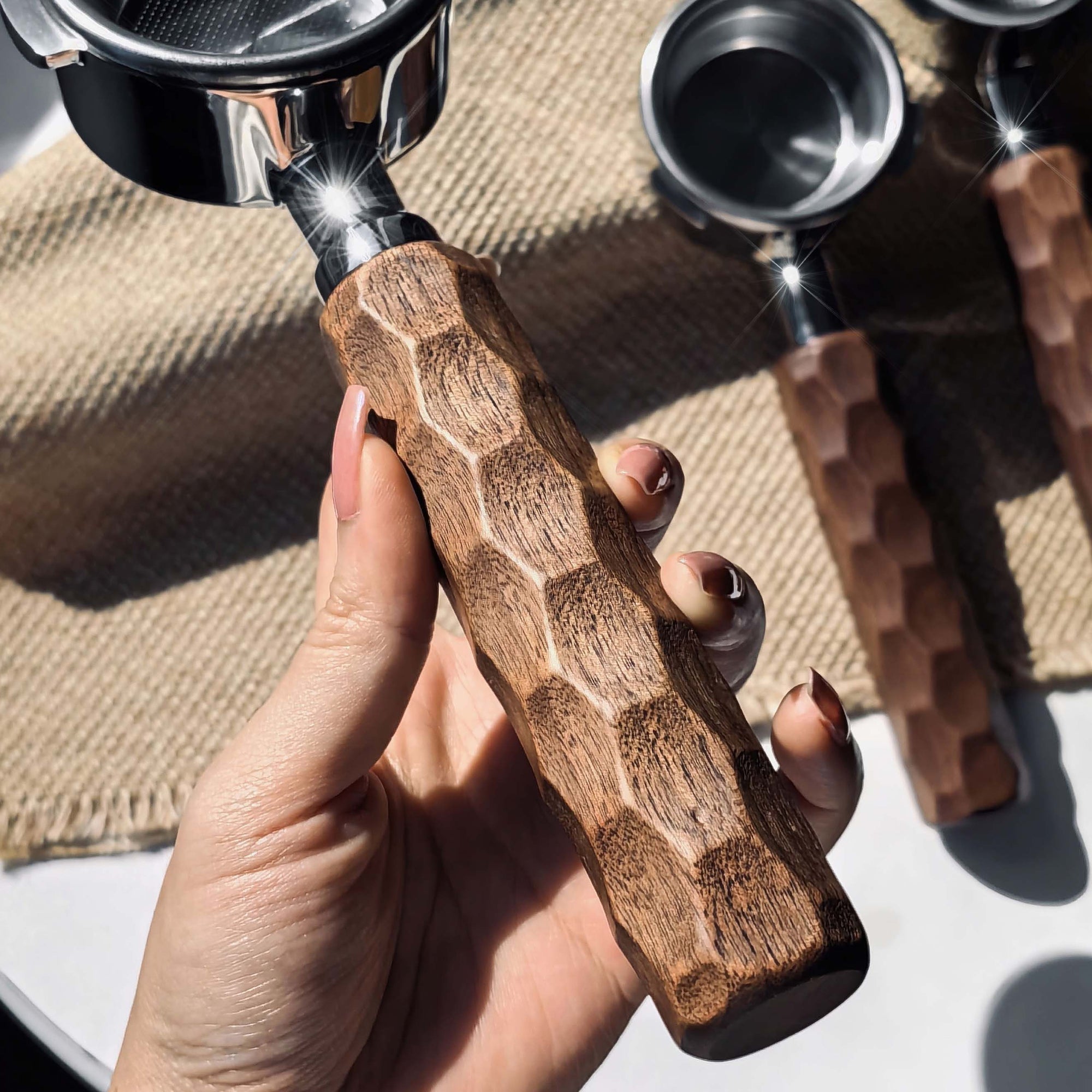 Espresso Bottomless Portafilter - Dragon Ridge Design