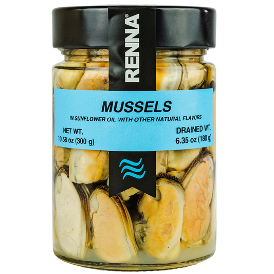 Mussels Preserved in Sunflower Oil, 10.58oz