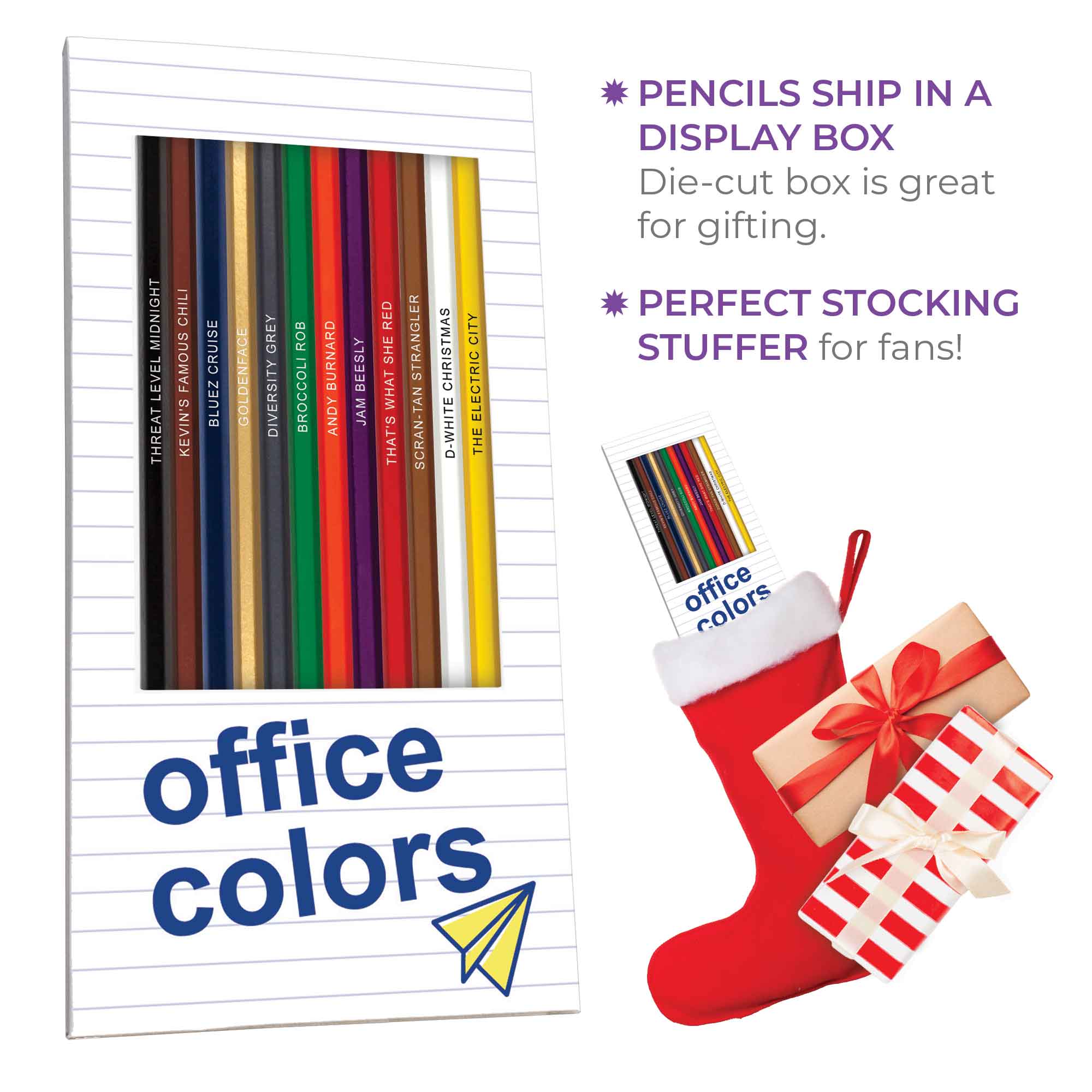 Office Colors Colored Pencils for Fans of The Office