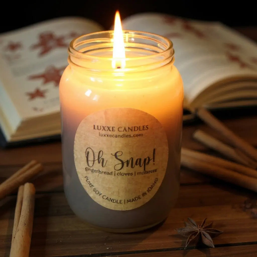 Oh Snap! Gingerbread Candle | Organic Soy Candle