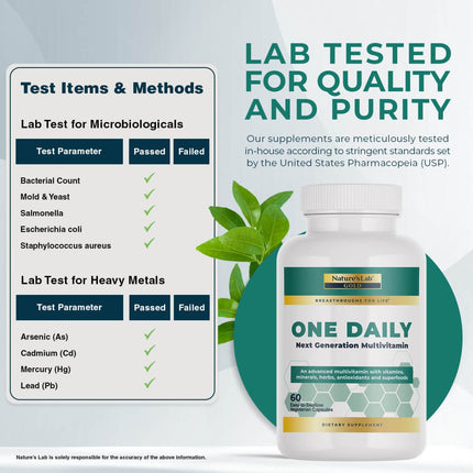 Nature's Lab Gold One Daily Multivitamin